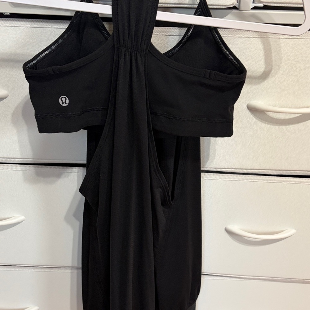 lululemon athletica Black Tank Top